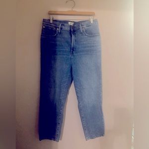 Madewell straight Jean